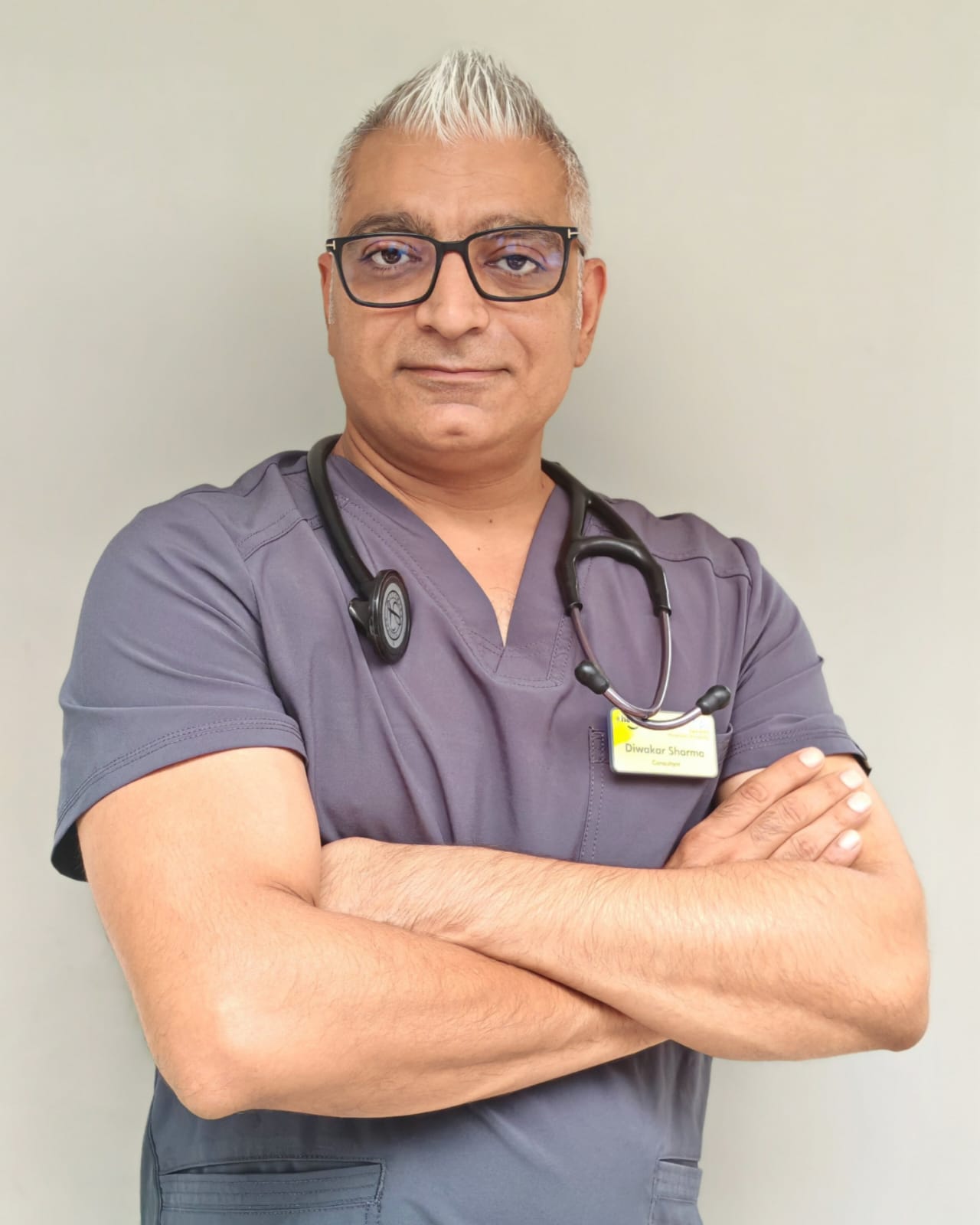 Dr Diwakar Sharma, Consultant in Emergency Medicine